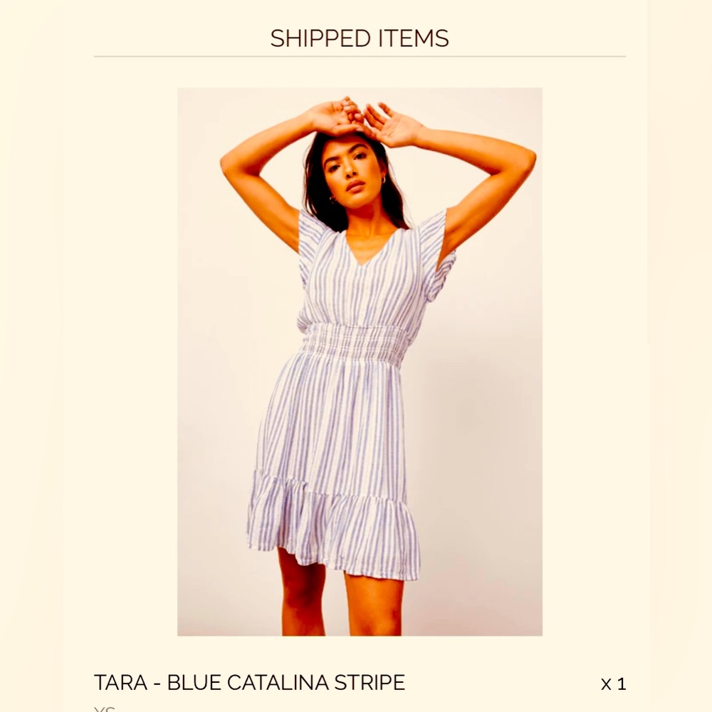 Rails Blue Catalina dress